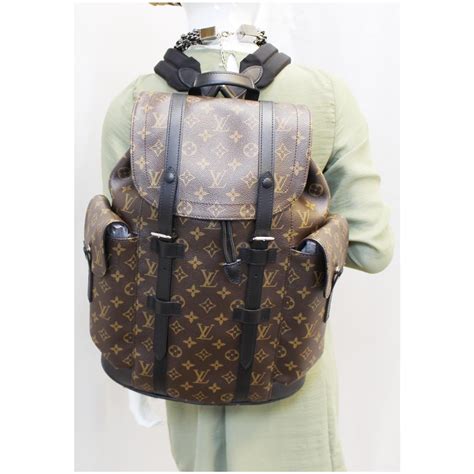 christopher backpack gm louis vuitton|Louis Vuitton monogram canvas backpack.